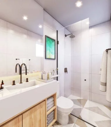 Imagem Apartamento com 2 dormitórios à venda, 76 m² por R$ 364.300,00 - Mirim - Praia Grande/SP