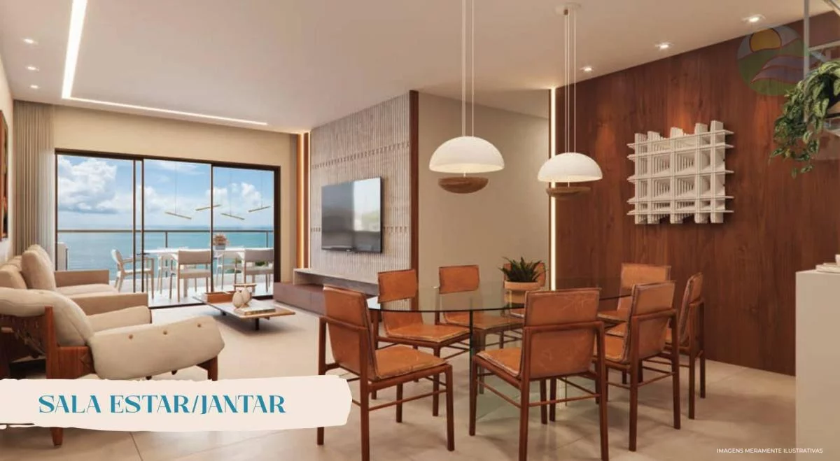 Imagem Apartamento 4 quartos, beira mar, no calçadão de Piedade, Jaboatão dos Guararapes, PE