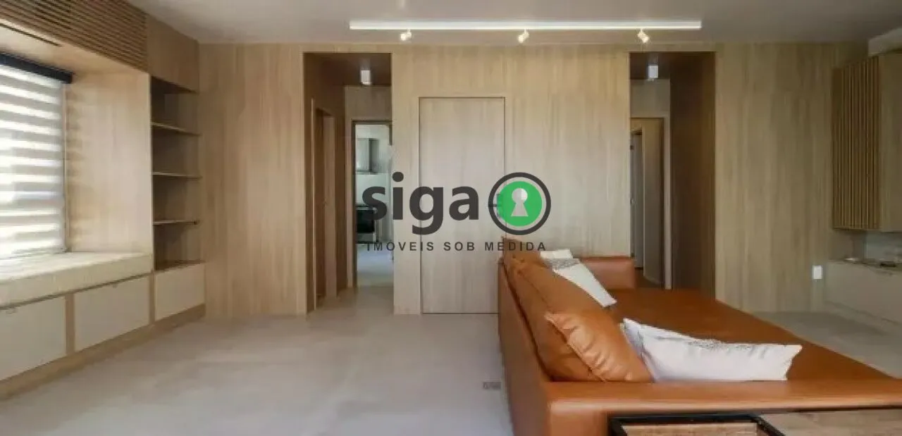 Imagem Apartamento para aluguel e venda no Brooklin com 3 quartos, 2 vagas