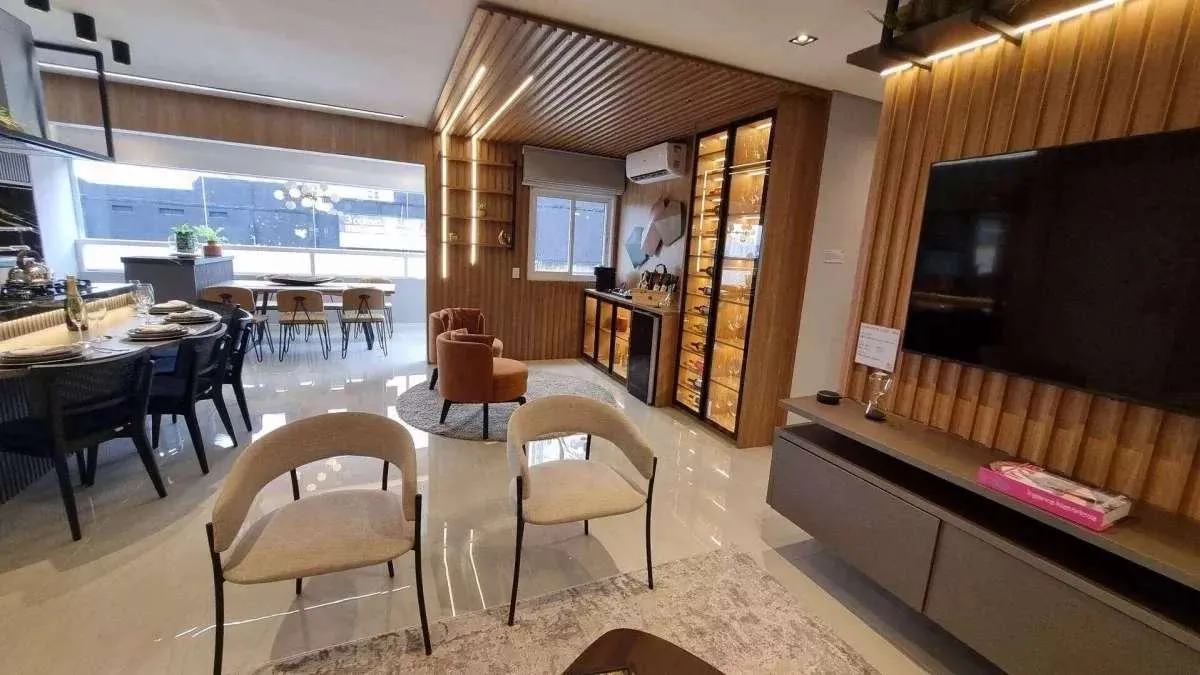 Imagem Apartamento 3 dormitórios - 94m2 - Wine Valparaíso - Santo andré