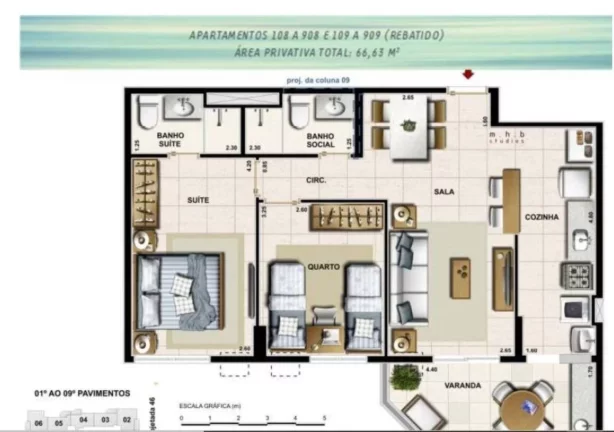 Imagem COBERTURA RESIDENCIAL em Rio de Janeiro - RJ, Recreio dos Bandeirantes