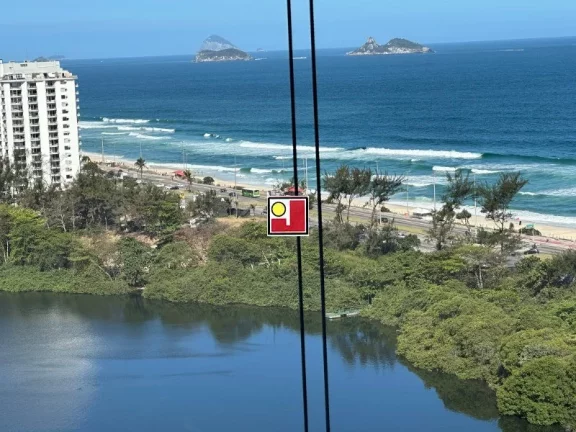 Imagem Vendo 2Q(1S), depd, 2 vagas, 92m², alto, nascente, vistão mar...lagoa, ÔNIBUS, clube, tênis, squash, skate, futebol, piscinas, churrasqueiras, pier, mar