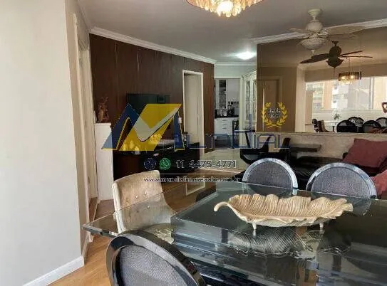 Imagem Apartamento à Venda em Moema com 117 m², 3 Dormitórios, Suíte com Closet