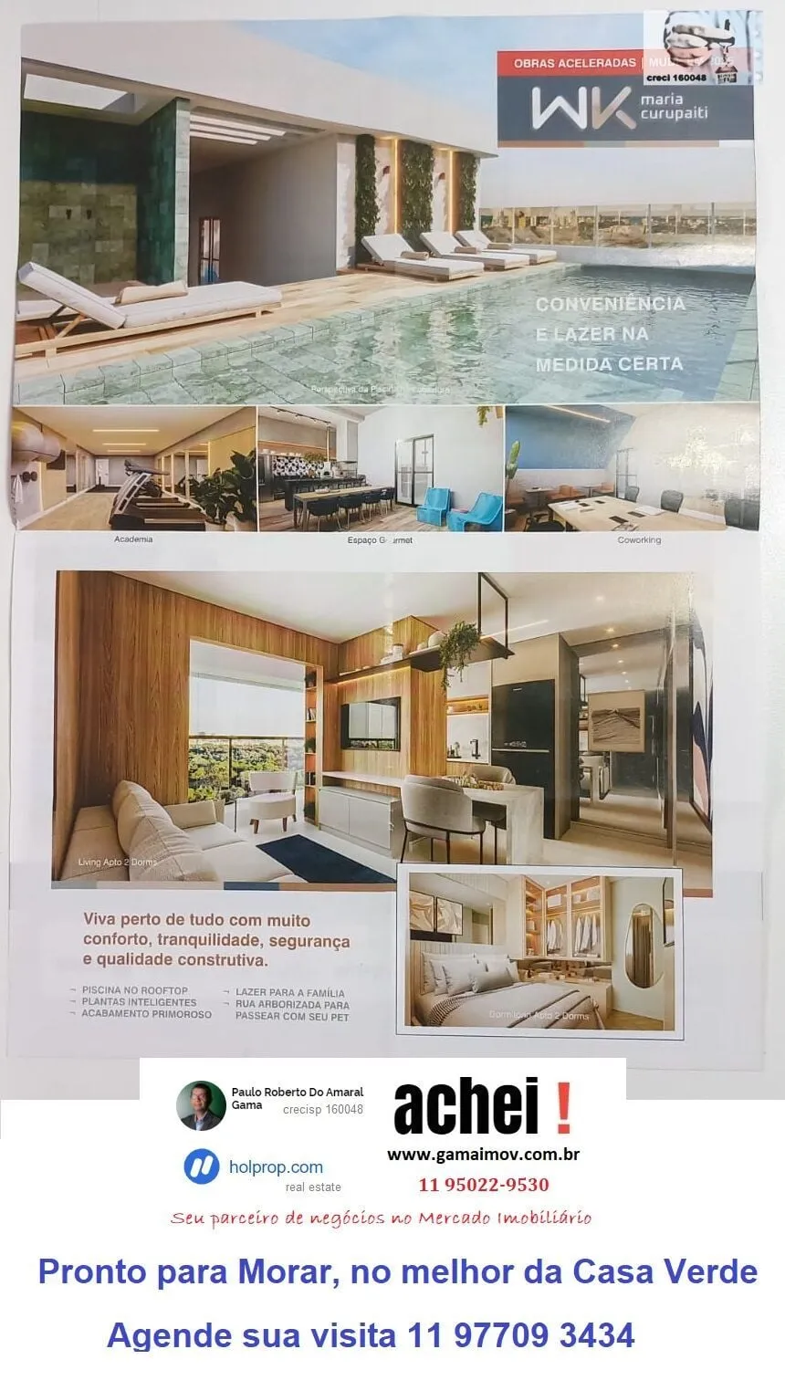 Imagem Apartamentos 1 e 2 dormitórios com/sem vaga - Casa Verde