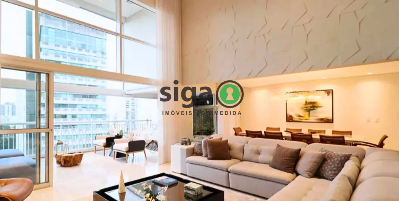 Foto do imóvel Apartamento à venda, em Condominio com lazer completo com 238m² e 4 dormitórios na Vila Andrade