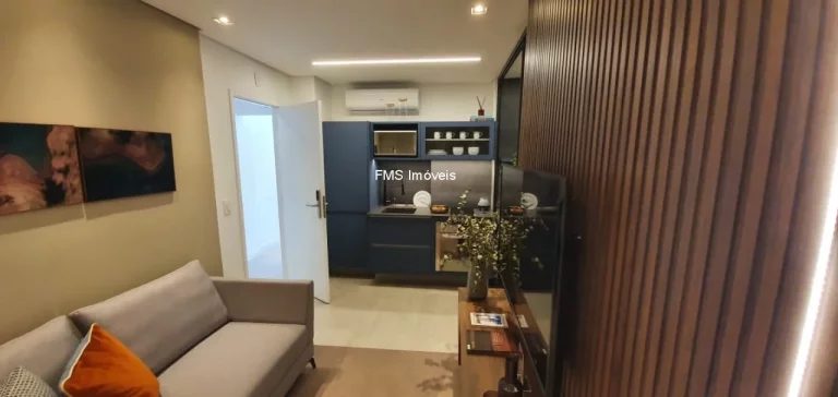 Imagem Apartamento para locação em Pinheiros, com 1 quarto, 1 banheiro, 1 vaga de garagem, 46m² de área.