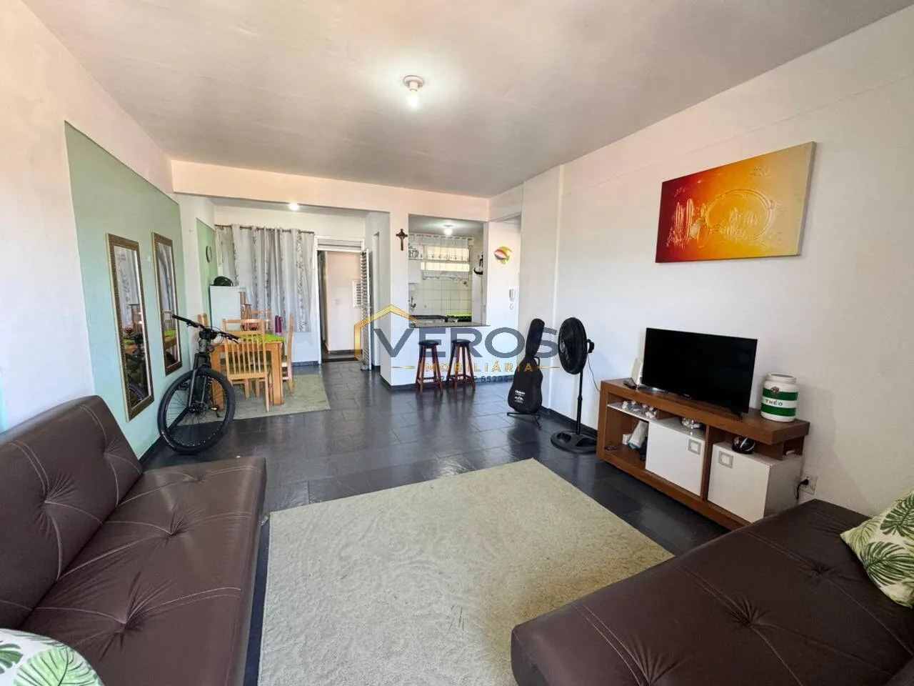 Imagem Apartamento na avenida da praia de 1 dormitório no Porto Novo