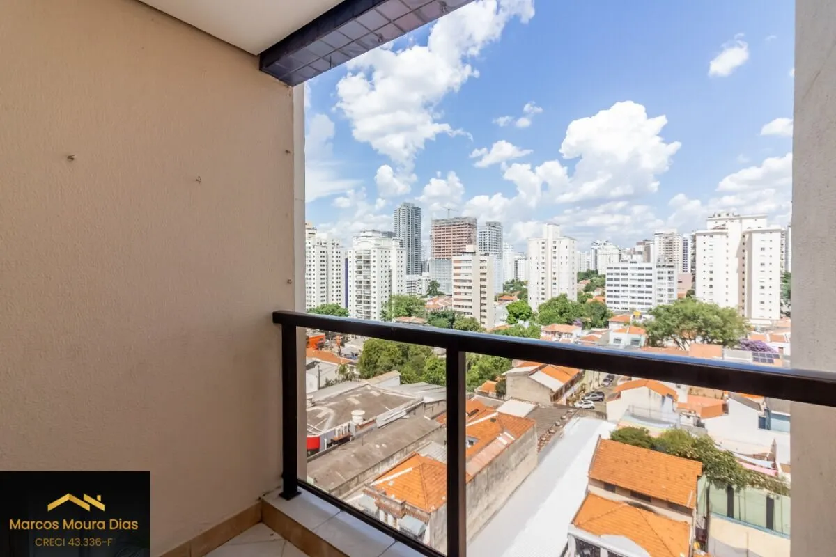 Imagem Apartamento Pompéia 72m², 2 dormitórios (1 suíte) , 2 vagas de garagem, sacada com vista livre