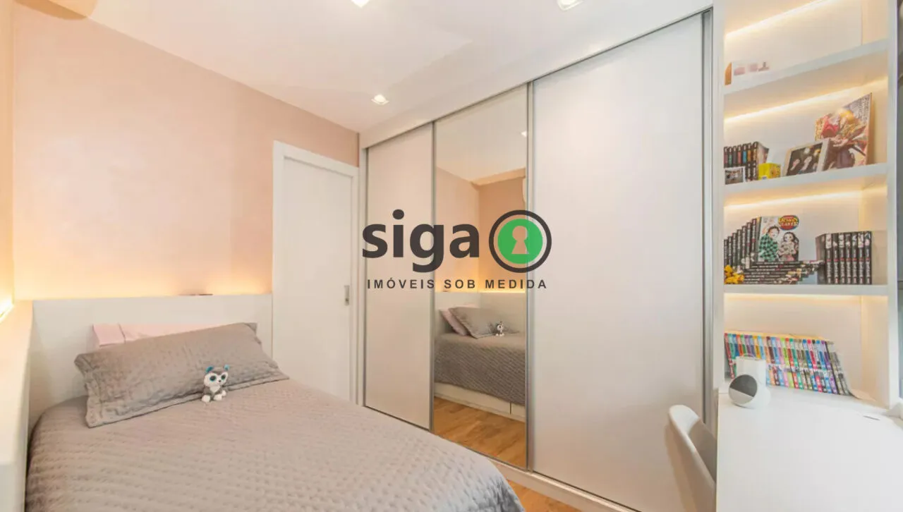 Imagem Apartamento com 2 dormitórios à venda no Brooklin - São Paulo - SP - Mobiliado