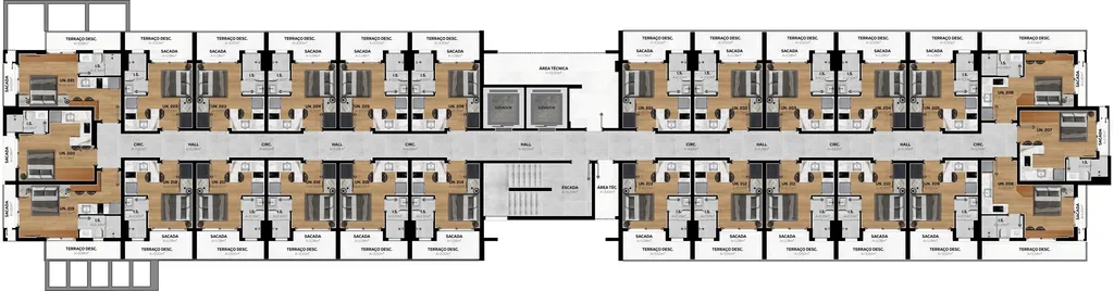 Imagem APARTAMENTO RESIDENCIAL em Curitiba - PR, Alto da Glória