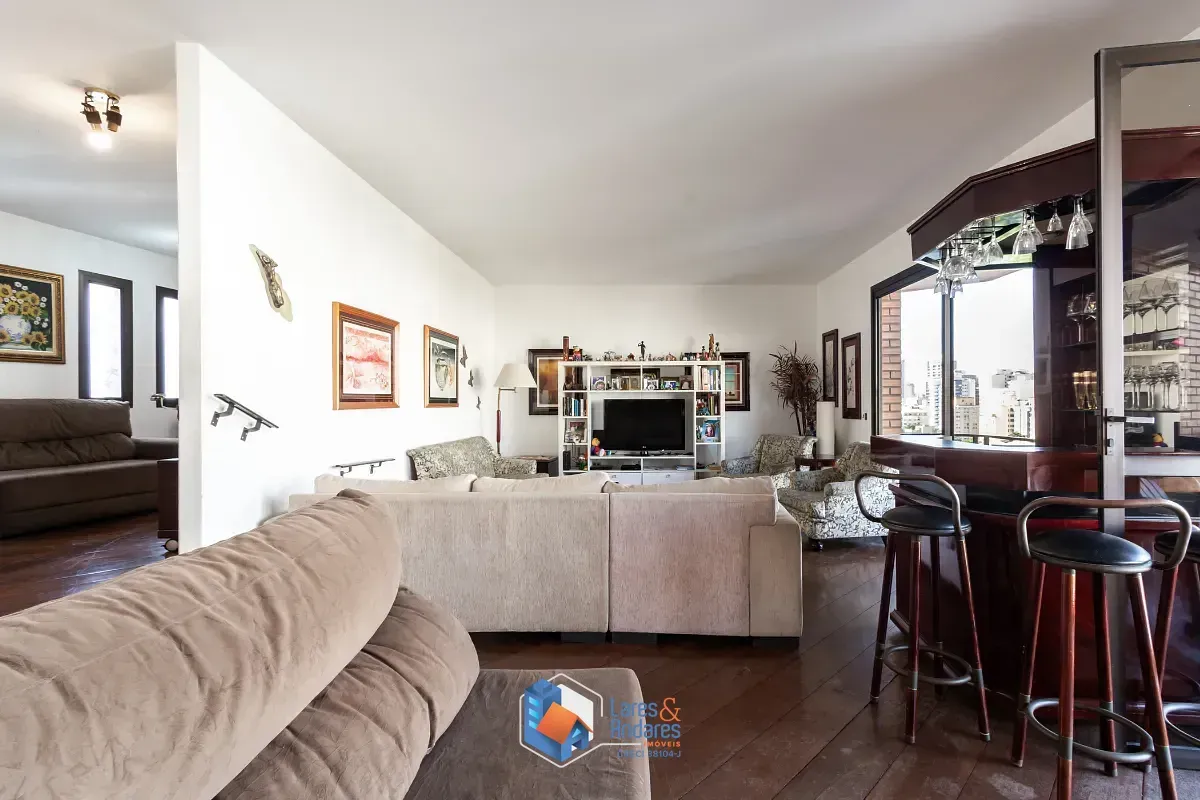 Imagem Apartamento para venda em Pacaembu com 4 quartos, sendo 2 suítes, 274m²