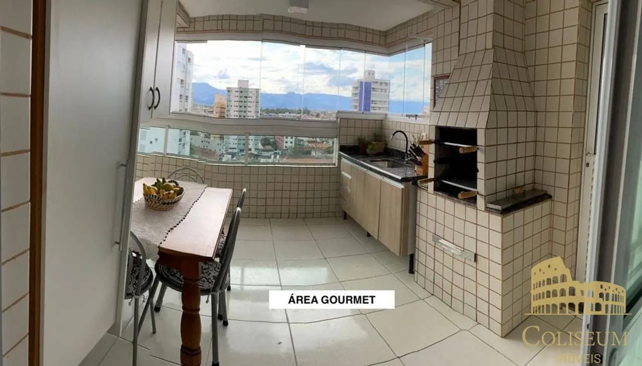 Imagem Apartamento com 3 dormitórios à venda, 144 m² por R$ 950.000,00 - Aviação - Praia Grande/SP