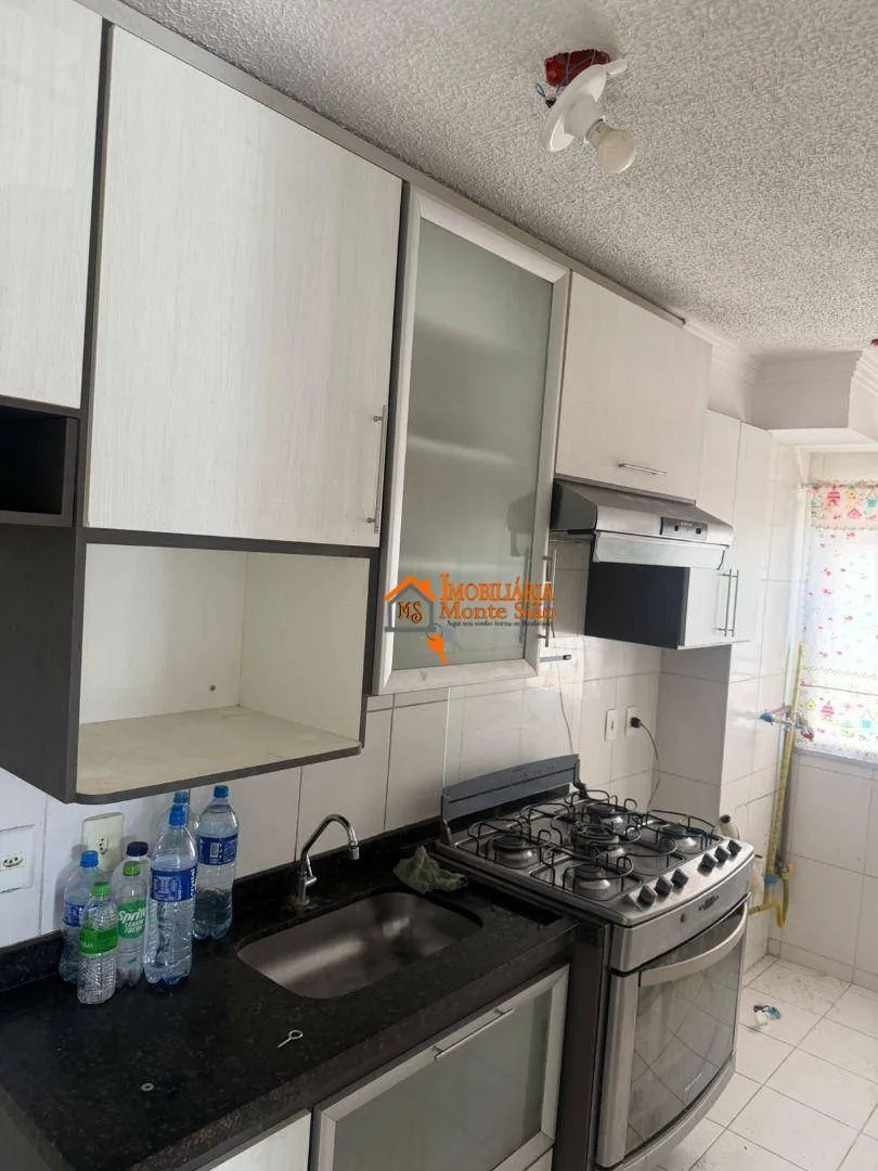 Imagem Apartamento com 3 dormitórios à venda, 62 m² por R$ 350.000,00 - Jardim São Domingos - Guarulhos/SP