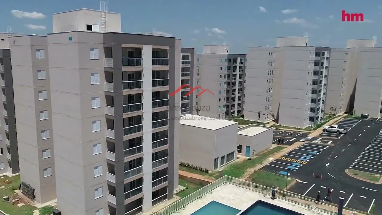 Foto do imóvel Apartamento para Venda em Paulínia, Parque Brasil 500, 1 dormitório, 1 banheiro, 1 vaga em Avenida José Alvaro Delmonde