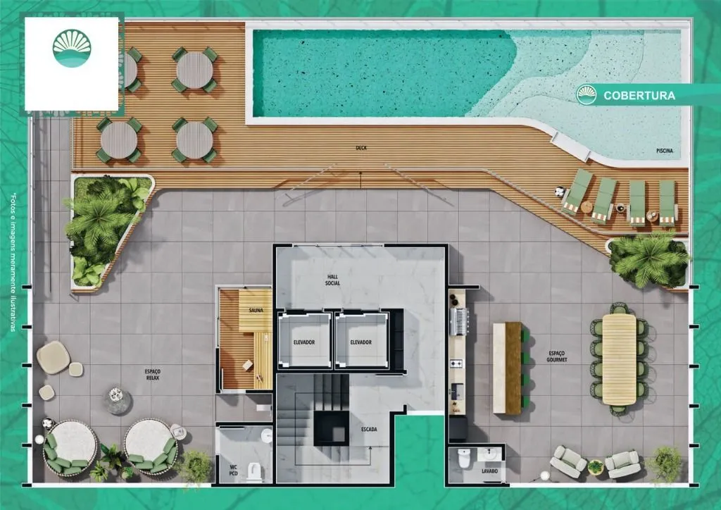 Imagem Apartamento à venda, 58 m² por R$ 808.997,00 - Jardim Oceania - João Pessoa/PB