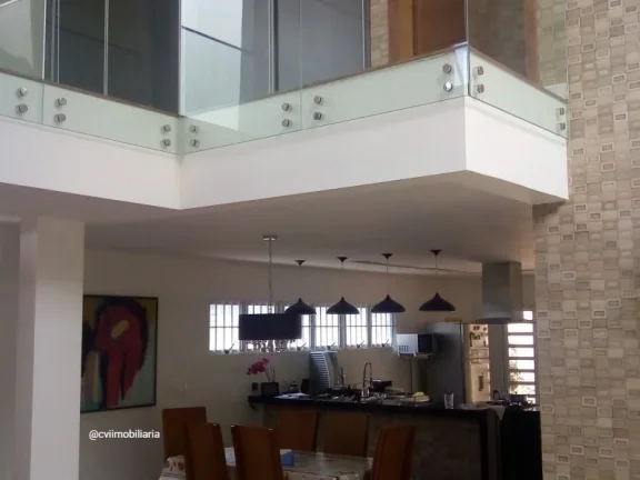 Imagem Casa moderna. 1o piso em conceito aberto, ampla sala, cozinha americana com ilha, lavabo, despensa, ...