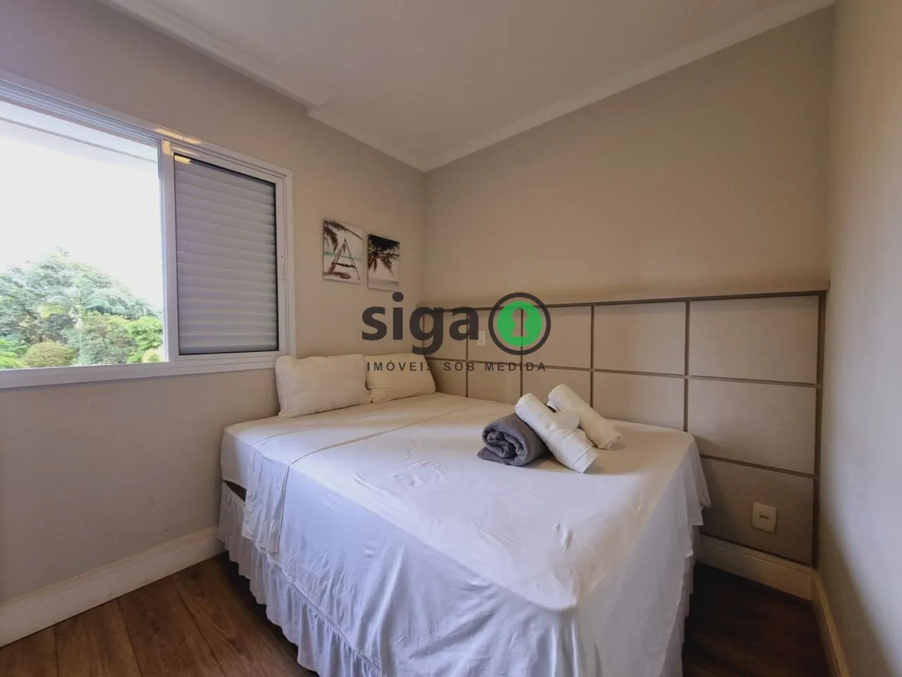 Imagem 65 metros com 2 suites no Panamby
