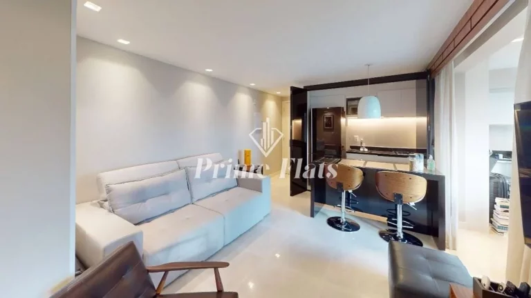 Imagem Flat disponível para locação no Gran Estanconfor Veranda Berrini, com 60m², 2 dormitórios e 1 vaga