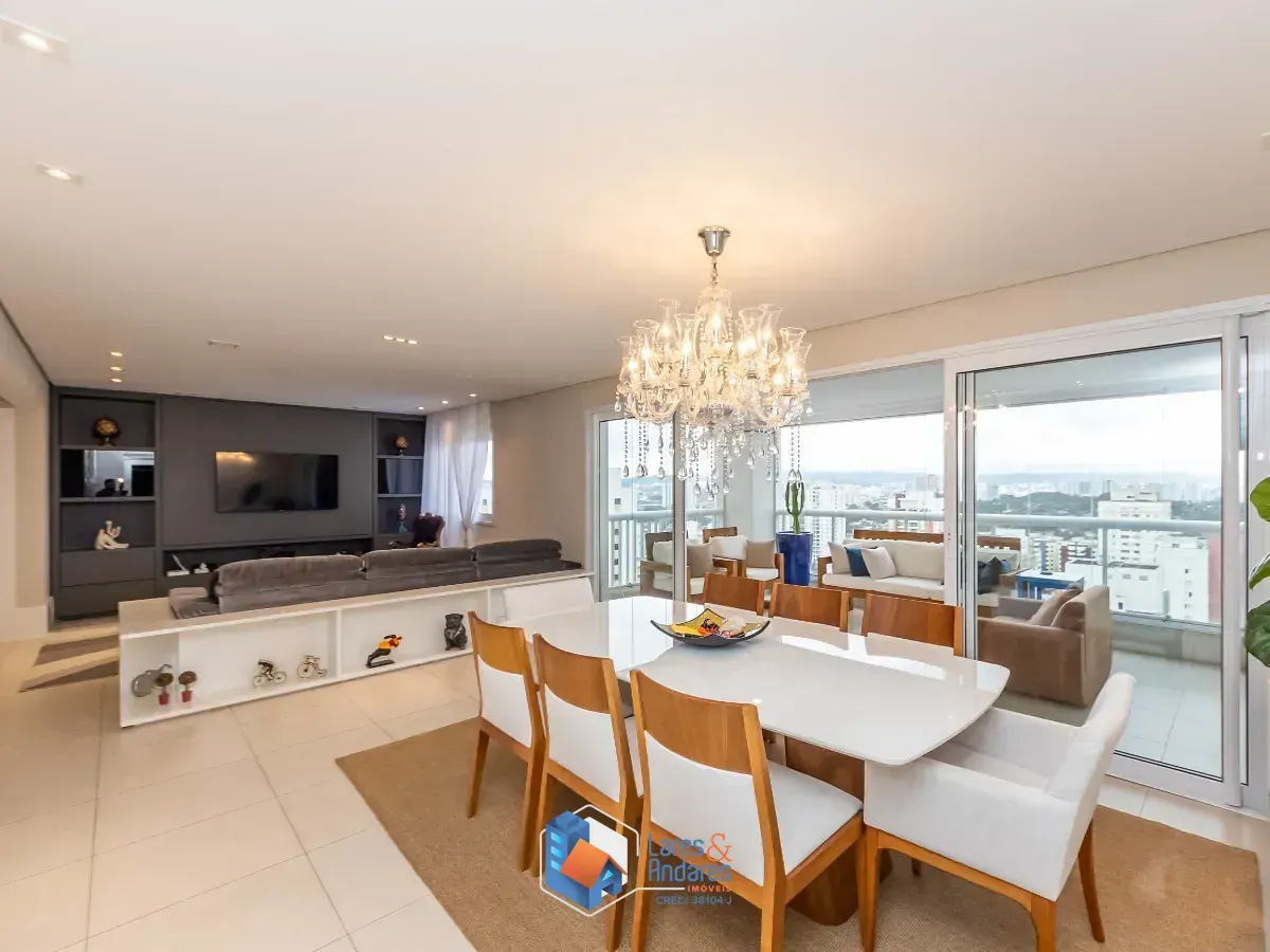 Imagem Apartamento para venda em Vila Hamburguesa com 3 quartos, sendo 3 suítes, 187m²