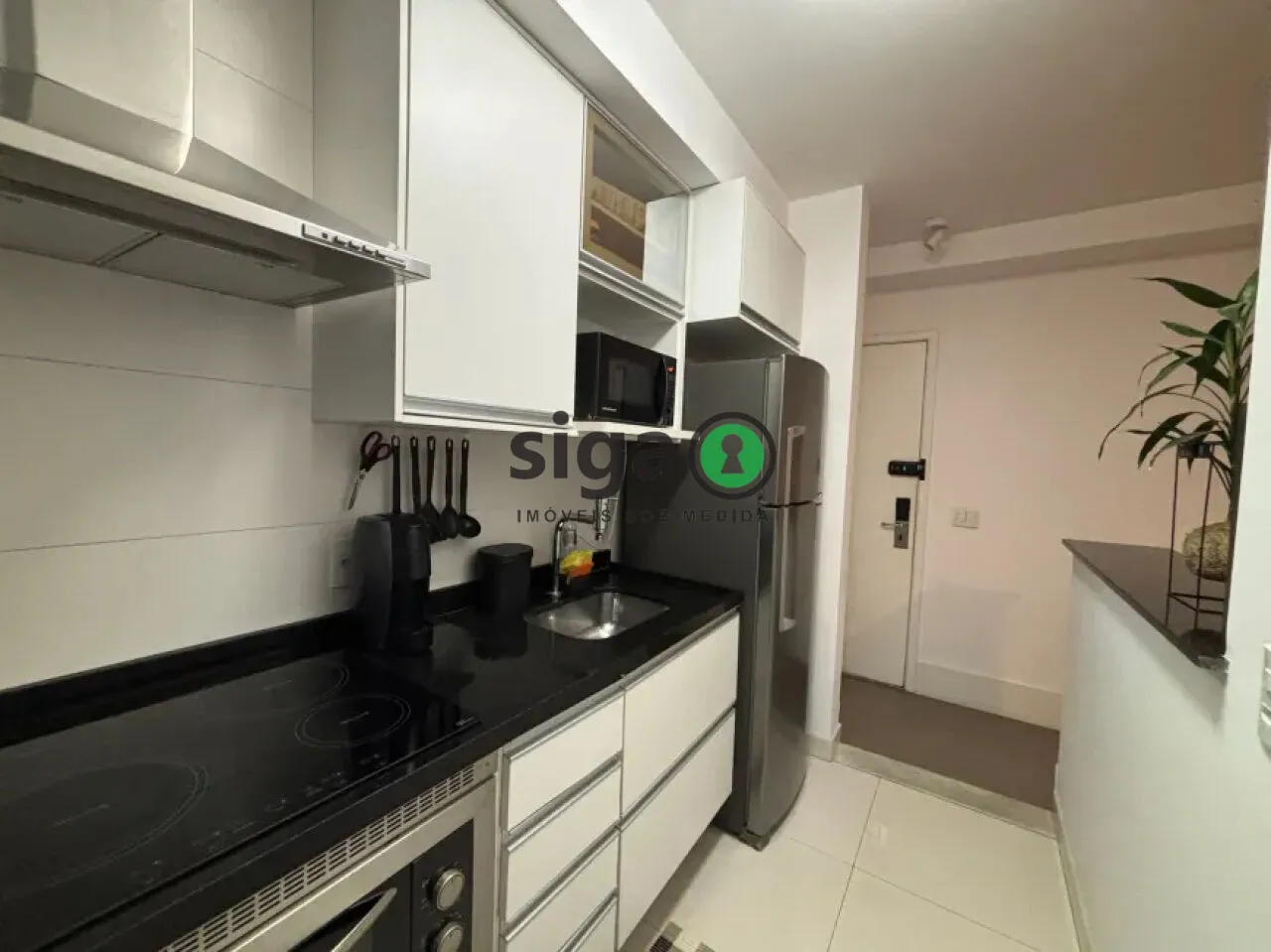 Imagem Apartamento com - 50 m² - Mobiliado - Varanda Envidraçada - Condomínio Brookfield Home Design