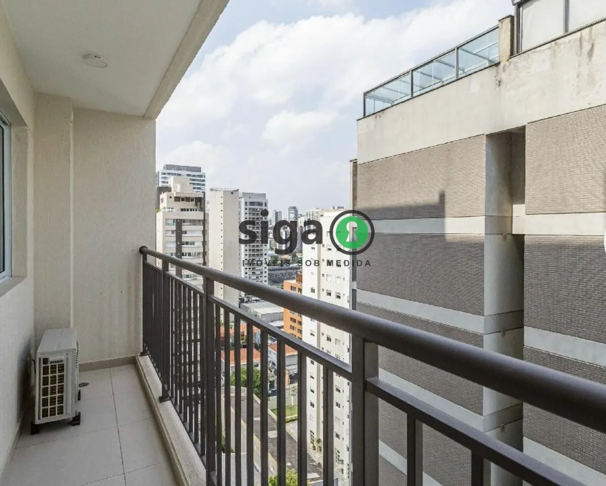 Imagem Apartamento 30m² mobiliado para locação, localizado na Vila Olímpia.
