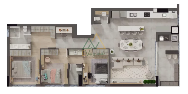 Imagem Apartamento Alto Padrão ao Lado do Jardim Botânico