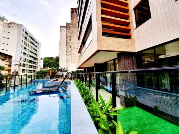 Imagem A 5ª Avenida Imóveis selecionou esse Exclusivo Apartamento de 2/4 no Barra Way Residence, há poucos passos do porto da Barra por R$1.170.000,00
