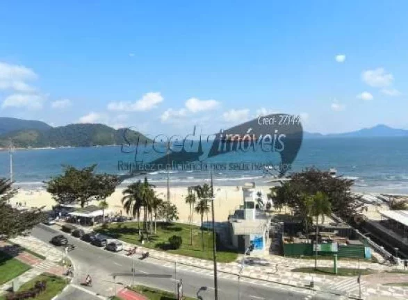 Imagem Apartamento em Santos na orla da praia 3 dormitórios