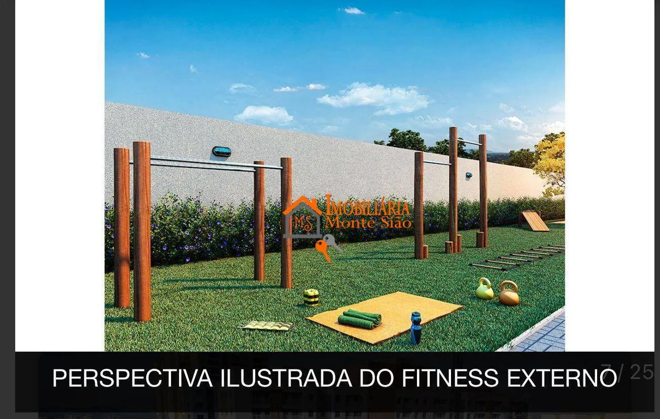 Imagem Apartamento com 2 dormitórios à venda, 44 m² por R$ 420.000,00 - Vila Antonieta - Guarulhos/SP