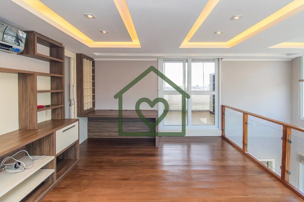 Imagem Cobertura de 109 m², possuindo uma extensão de mais 50m² de mezanino e espaço gourmet, com 1 dor...