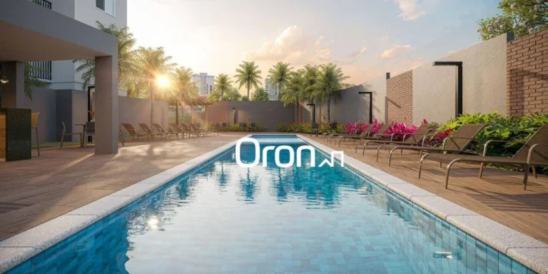 Imagem Apartamento com 2 dormitórios à venda, 51 m² por R$ 404.000,00 - Aeroviário - Goiânia/GO