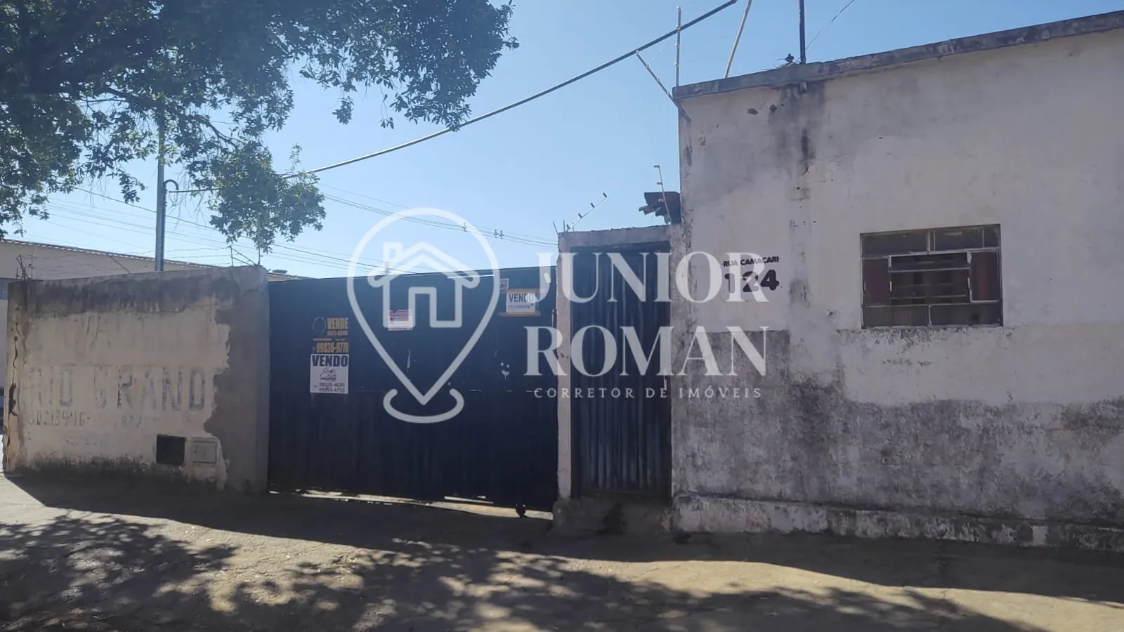 Imagem lote de esquina para venda de frente com SAMU medida 12x30 Valor 450.000,00