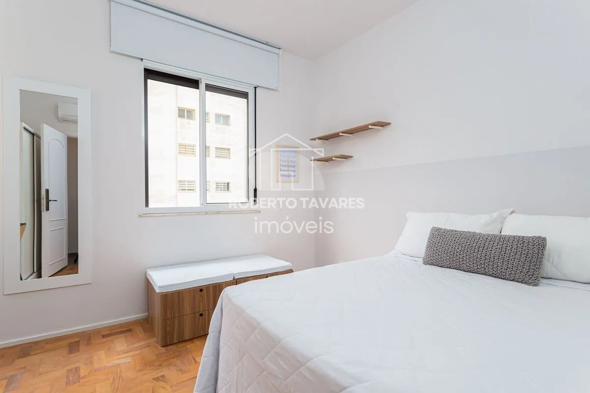 Imagem Apartamento Mobiliado e totalmente Reformado! 145 m2 úteis 5dts e 3 suítes, cozinha aberta para sala - Está a duas quadras da Av. Paulista.