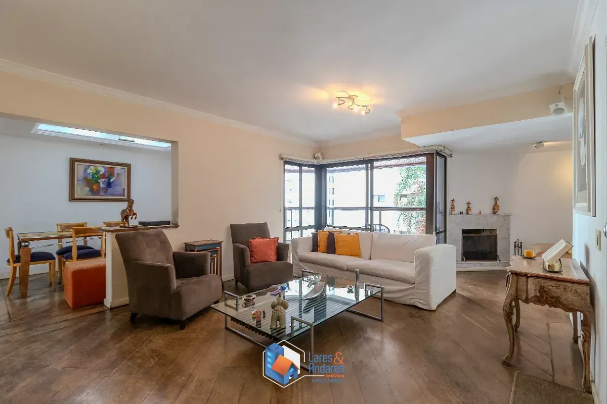 Imagem Apartamento para venda em Brooklin Paulista com 3 quartos, sendo 2 suítes, 152m²