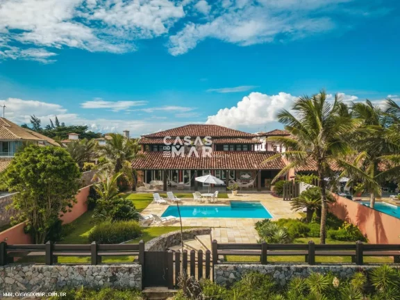 Imagem Magnífica casa de frente para o mar em condomínio de luxo em Geribá, Búzios-RJ: 6 quartos, 6 suítes, 6 salas, 7 banheiros, 4 vagas e 800m² de puro requinte!