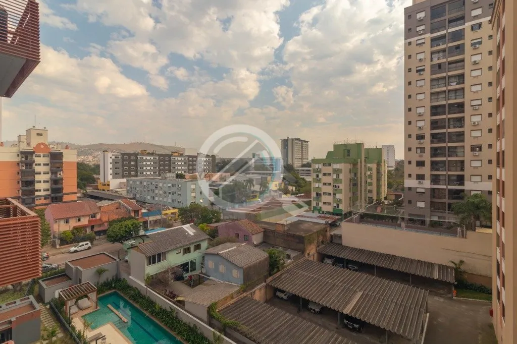 Imagem Apartamento Studio com 27m² totalmente mobiliado e equipado, pronto para morar, decoração moderna...