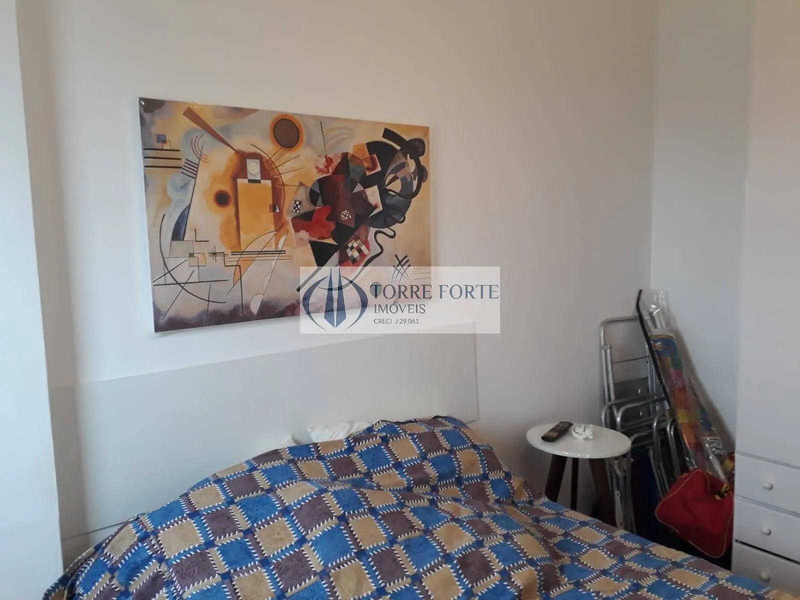 Imagem Apartamento mobiliado 1 dormitorio com vaga Ocian Praia Grande