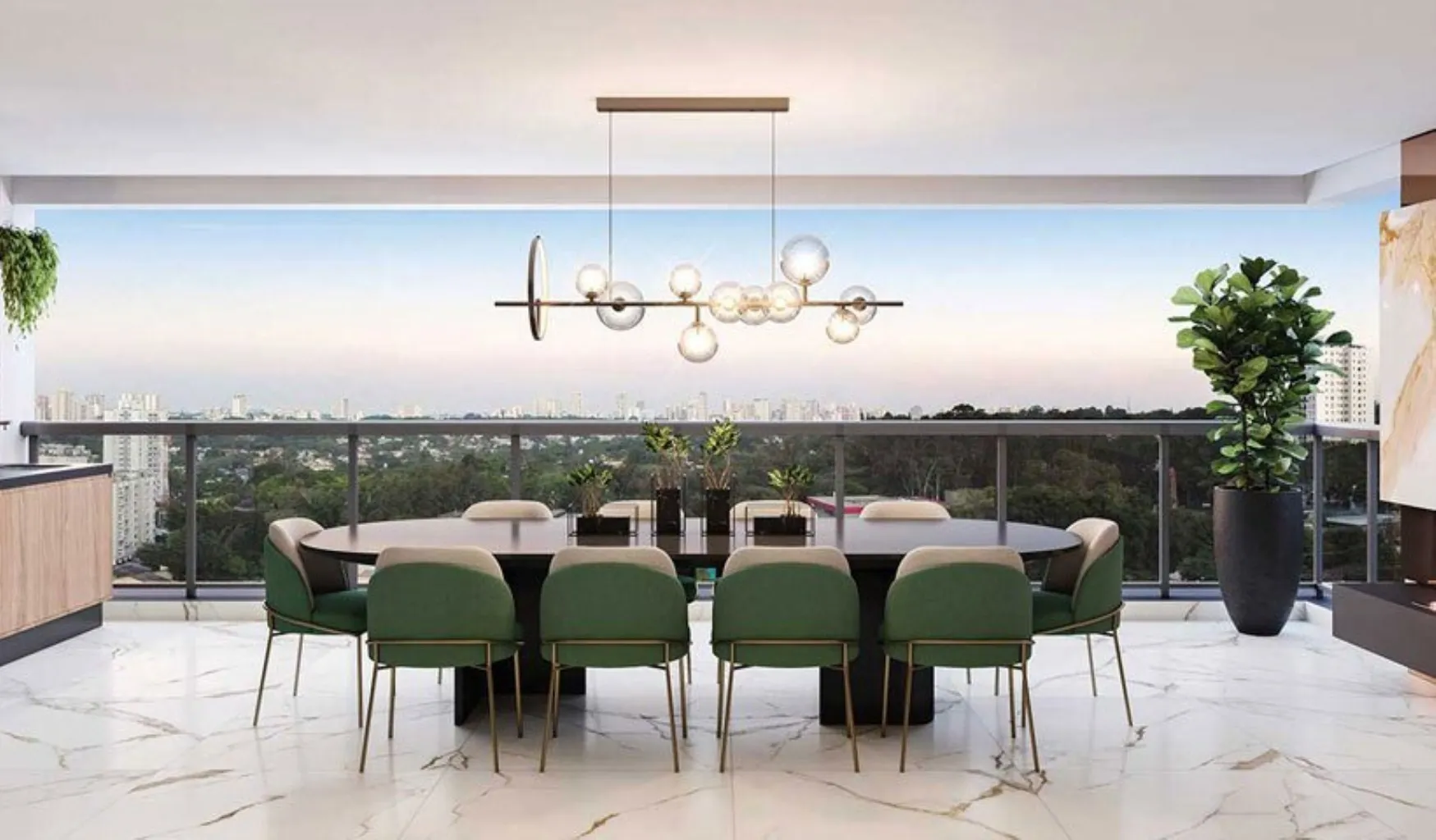 Imagem Apartamento garden com 4 quartos em Brooklin São Paulo SP, apartment in São Paulo Brazil, apartamento 4 suítes em Santo Amaro São Paulo, alto padrão