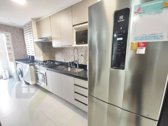 Imagem Apartamento de 2 dormitórios sendo 1 suíte, 2 banheiros, 2 vagas, com 65m² em Rudge Ramos/SBC