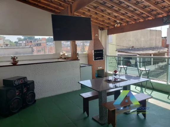 Foto do imóvel DIADEMA Sobrado 200M², 2 dormitórios, sala 2 ambientes, espaço gourmet, 2 vagas, ótima localização e valor !!!