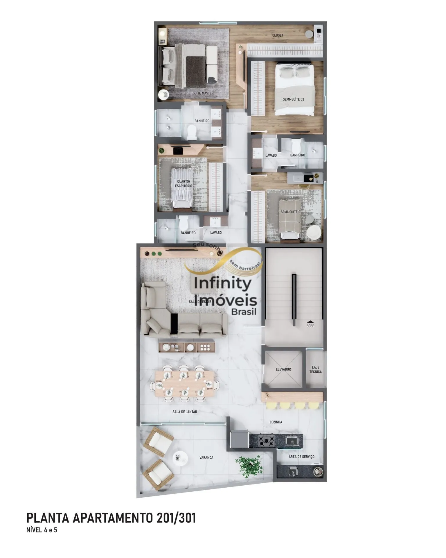 Imagem DE ANIMA RESIDENCE - Apartamento à venda no bairro Castelo - Belo Horizonte/MG