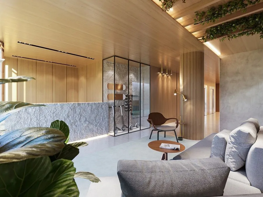 Imagem Apartamento de 77 m² no Eco Jardins, com 3 quartos, 2 suítes, varanda gourmet e lazer completo no Jardim Oceania.
