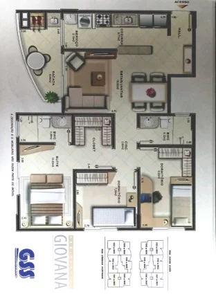 Imagem APARTAMENTO RESIDENCIAL em SÃO JOSÉ - SC, REAL PARQUE