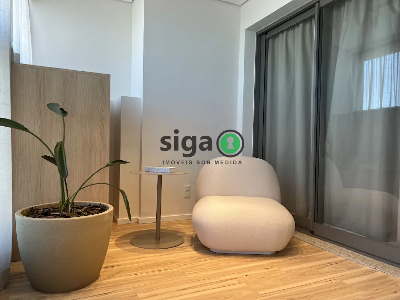 Imagem Apto Mobiliado com 66m² para locação em Pinheiros com 1 suite e 1 vaga