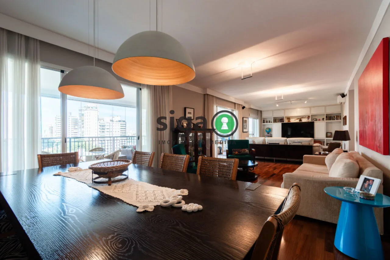 Imagem Apartamento alto padrão à venda no Brooklin 216 m² 3 suítes varanda gourmet e 4 vagas