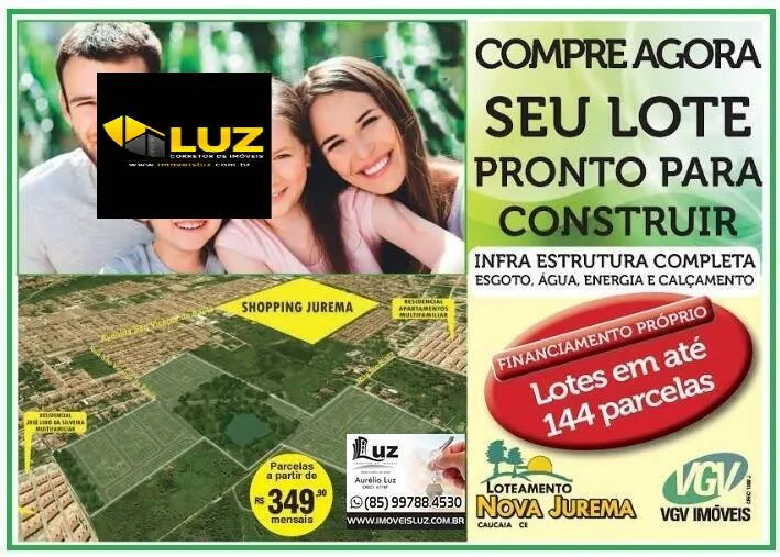 Imagem Loteamento Nova Jurema - Lotes Prontos para Construir