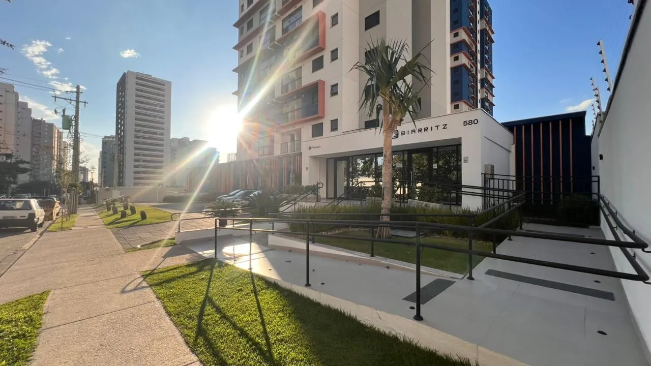 Imagem Apartamento Novo de 67 m² com Suíte, Sacada Gourmet, 2 Vagas e Depósito no Biarritz Campolim
