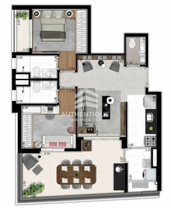 Imagem ORIGEM VILA MADALENA - Apartamento no bairro Vila Madalena para alugar