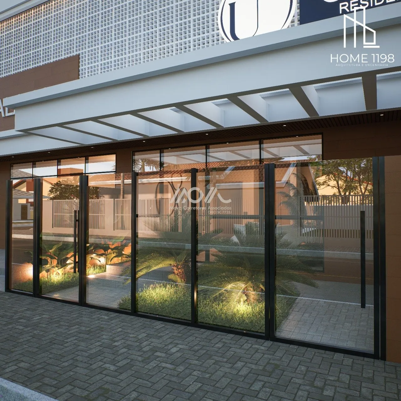 Imagem UNIK Apartamento 103 Garden 
Área interna 124,49 m
Área descoberta 43,58 m²
Área privativa total...