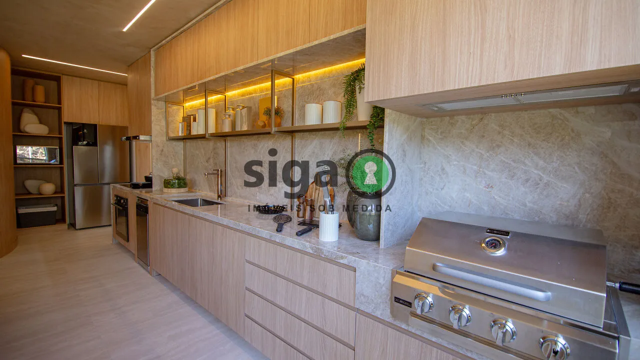 Imagem Apartamento 140 m² | 4 dormitórios 3 suítes | Living ampliado Varanda gourmet | 2 vagas | Depósito